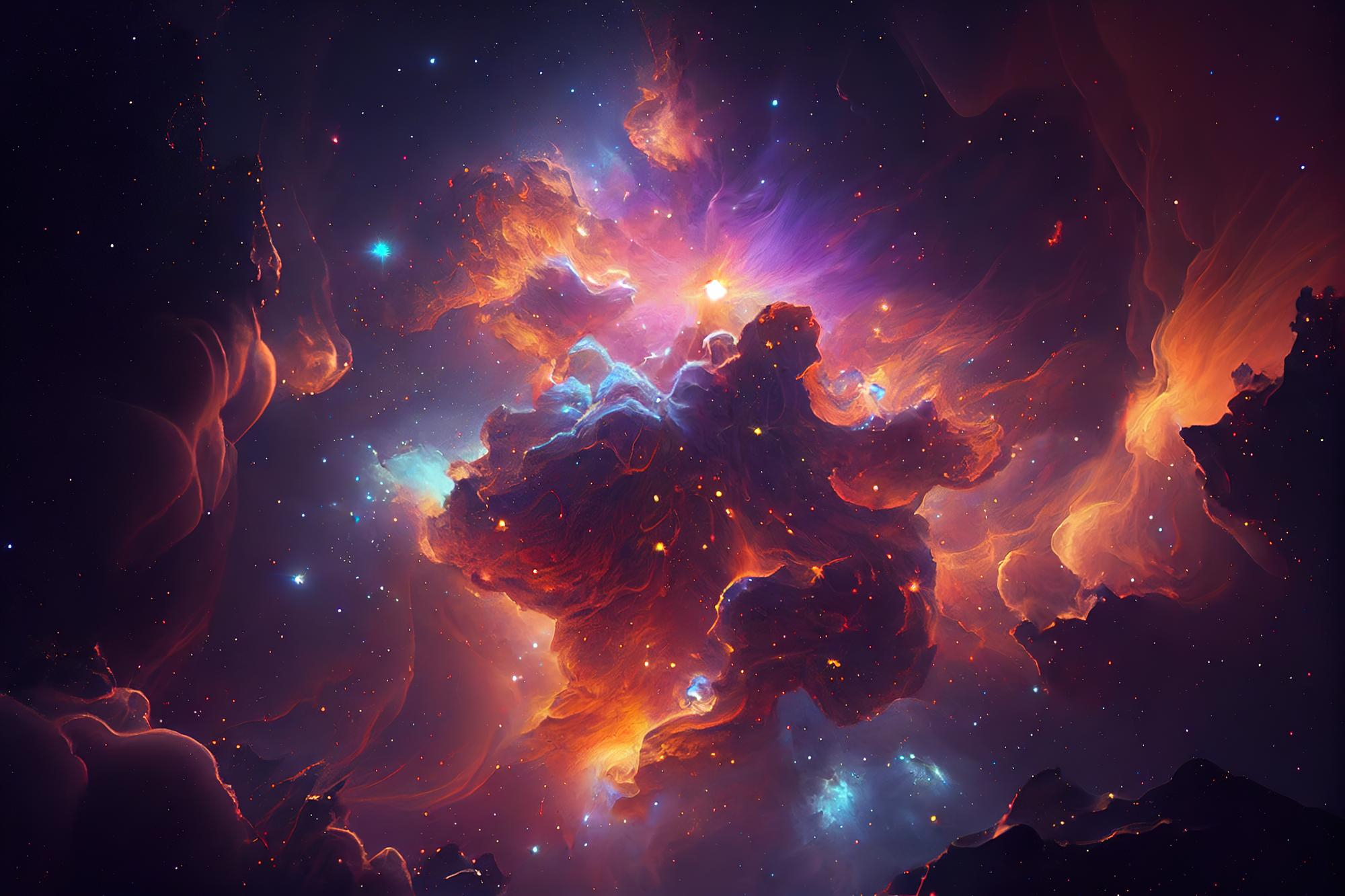 nebulae-background